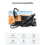 Кабель мультимедійний Optical Toslink 1.5m AV122 black Ugreen (70891)