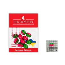 Бойл Harpoon МІНІ з резинкою Pop UP 9*8мм 10шт Конопля/Шовковиця (2700000046357)