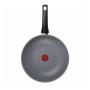 Сковорода Tefal ВОК Hard Stone 28 см, алюміній, бакеліт, сірий (D4561932) Сковорода Tefal ВОК Hard Stone 28 см, алюміній, бакеліт, сірий (D4561932)
