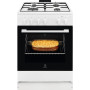 Плита Electrolux газова, 59л, 60x60см, білий