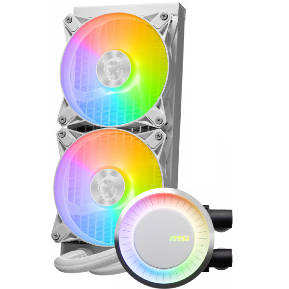 Система рідинного охолодження MSI MAG CoreLiquid E240 White Система рідинного охолодження MSI MAG CoreLiquid E240 White