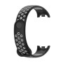 Ремінець до фітнес браслета BeCover Vents Style для Xiaomi Mi Smart Band 10 Black-Gray (713628)