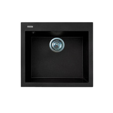 Мийка кухонна Adamant Univer, штучний камінь, квадрат, без крила, 560х500х200мм, чаша - 1, врізна, чорний Мийка кухонна Adamant Univer, штучний камінь, квадрат, без крила, 560х500х200мм, чаша - 1, врізна, чорний