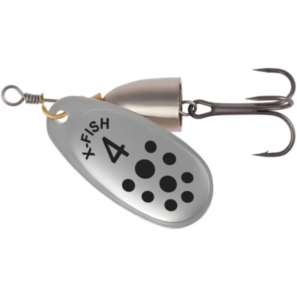 Блешня X-Fish Wolf 10g 4 Silver (1917.05.37)