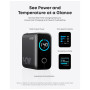 Зарядний пристрій Anker Laptop GaN 140W 3xUSB-C PD3.1 + USB-A + display + cable Black (B2697GZ1)