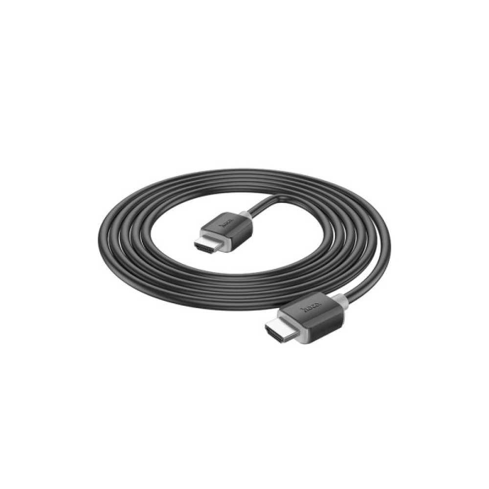 Кабель мультимедійний HDMI M to HDMI M 2.0m V2.0 4K black HOCO (6931474799395)