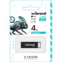 USB флеш накопичувач Wibrand 4GB Chameleon Black USB 2.0 (WI2.0/CH4U6B) USB флеш накопичувач Wibrand 4GB Chameleon Black USB 2.0 (WI2.0/CH4U6B)