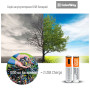 Акумулятор ColorWay AAА USB-С 590 mAh 1.5V (2шт) (Li-Polymer) (CW-UBAAA-09) Акумулятор ColorWay AAА USB-С 590 mAh 1.5V (2шт) (Li-Polymer) (CW-UBAAA-09)