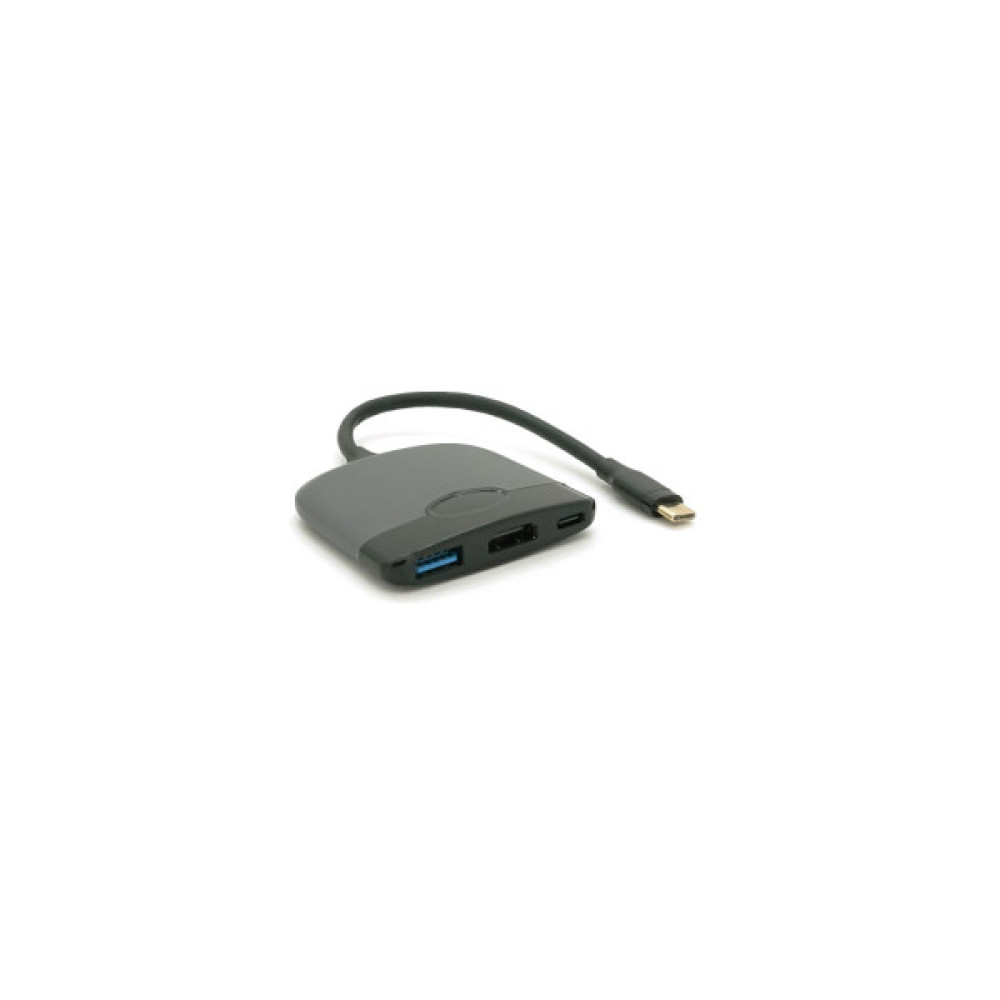 Концентратор Voltronic USB-C 3-in-1 USB 3.0 + USB-C + HDMI 0.23m black (YT-HTC3in1)