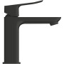 Змішувач для раковини Grohe QuickFix Dice Black M-розміру, довж. виливу - 116мм, неповоротний, 1 важіль, чорний матовий