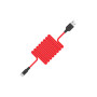 Дата кабель USB 2.0 AM to USB-C 1.0m 2A silicone X21 black+red HOCO (6957531071419) Дата кабель USB 2.0 AM to USB-C 1.0m 2A silicone X21 black+red HOCO (6957531071419)