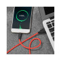 Дата кабель USB 2.0 AM to USB-C 1.0m 2A silicone X21 black+red HOCO (6957531071419) Дата кабель USB 2.0 AM to USB-C 1.0m 2A silicone X21 black+red HOCO (6957531071419)