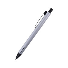 Ручка масляна Axent автоматична Prime, корпус срібний, синій (AB1103-34-02-A)