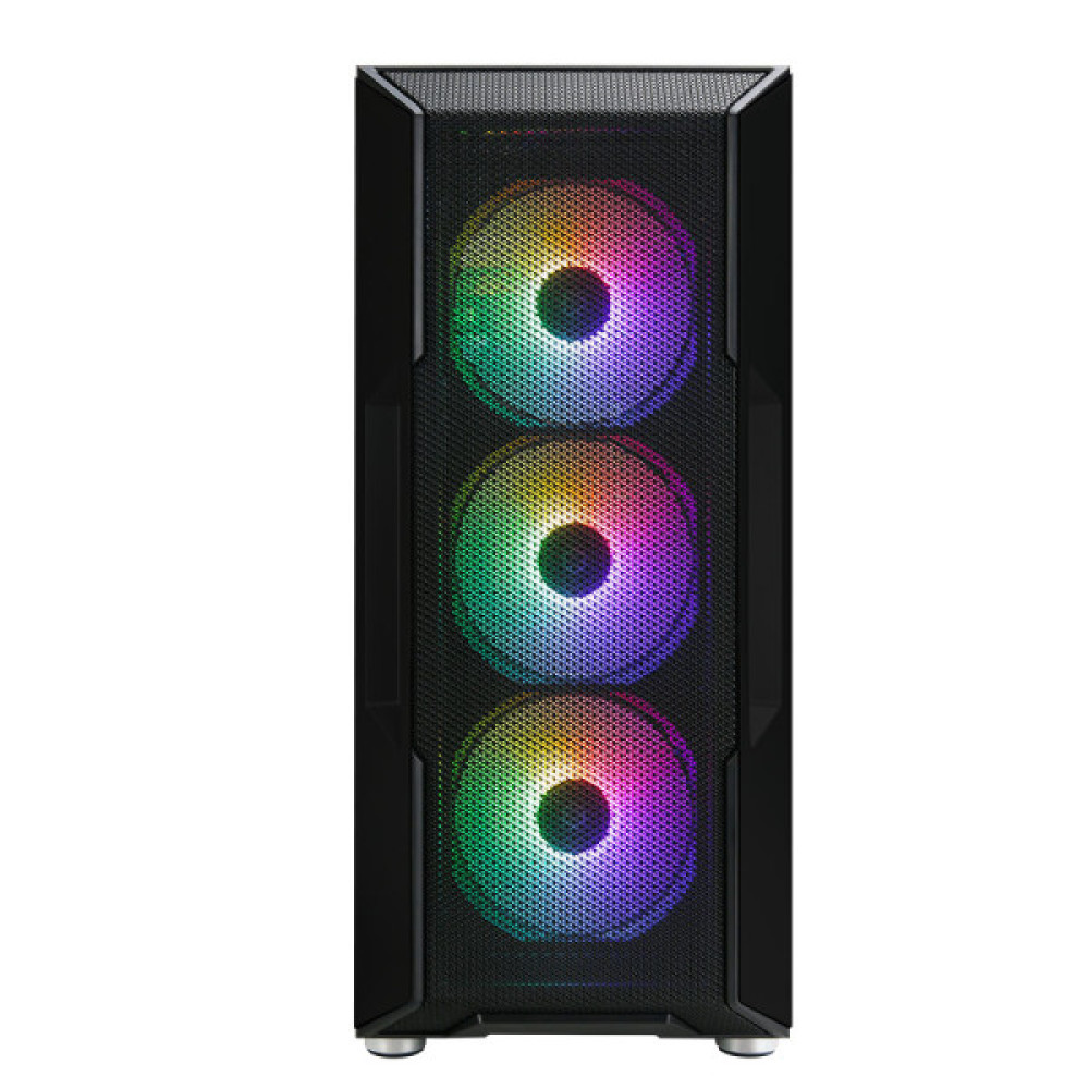 Корпус Zalman I3 Neo без БЖ, 1xUSB3.0, 2xUSB2.0, 4x120мм RGB, VGA 355мм, LCS ready, TG Side Panel, ATX, чорний