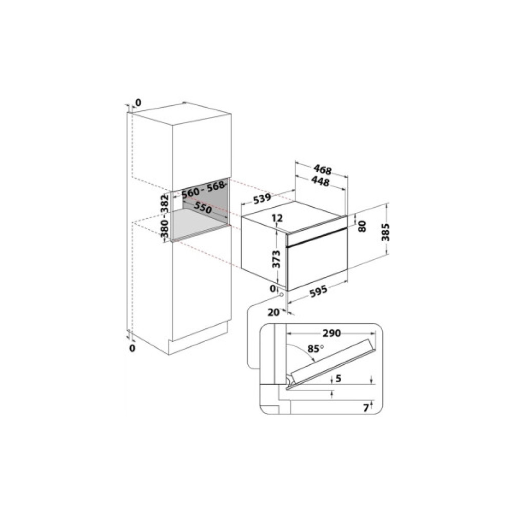 Мікрохвильова піч Whirlpool WMD44MW