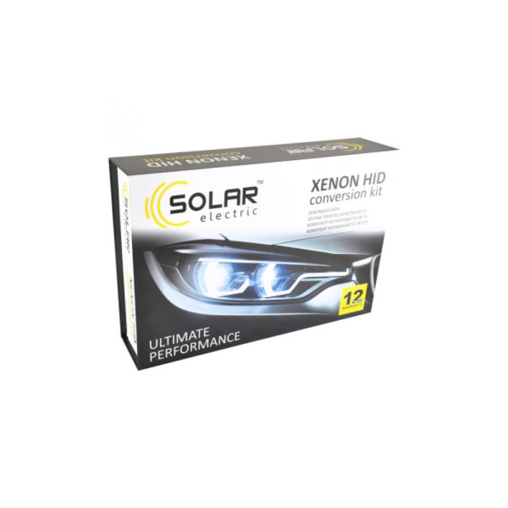 Автолампа SOLAR H7 6000K,85V,35W PX26d +Ballast (4760)