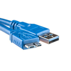 Дата кабель USB 3.0 AM to Micro B 1.5m PowerPlant (KD00AS1231)