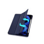 Чохол до планшета BeCover Tri Fold Soft TPU mount Apple Pencil Apple iPad Air 5 (2022) 10.9" Deep Blue (708454) Чохол до планшета BeCover Tri Fold Soft TPU mount Apple Pencil Apple iPad Air 5 (2022) 10.9" Deep Blue (708454)