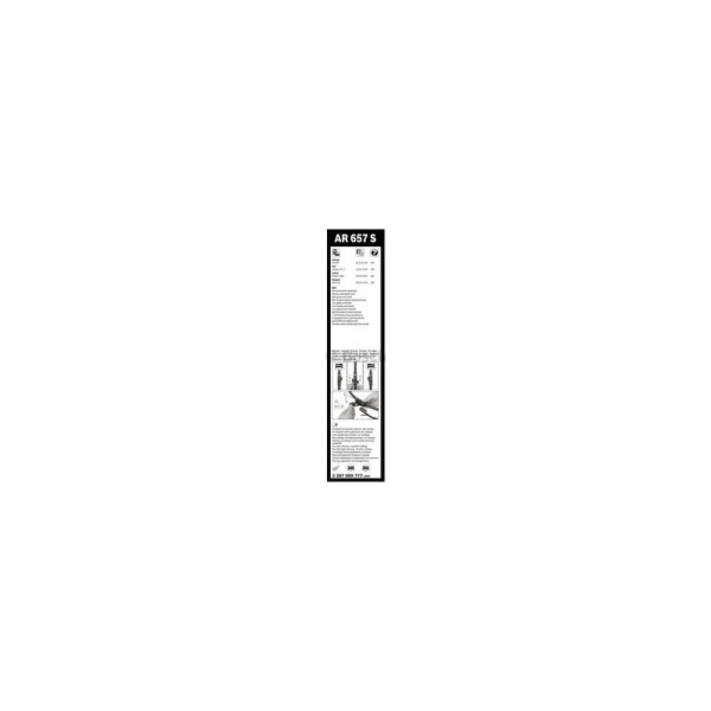Щітка склоочисника Bosch 3 397 009 777