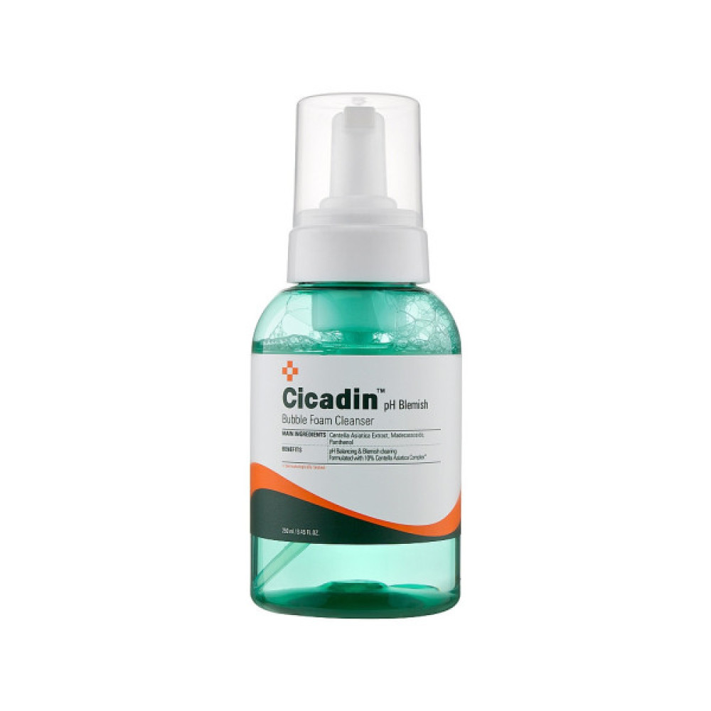Пінка для вмивання Missha Cicadin pH Blemish Bubble Foam Cleanser 250 мл (8809643526210)