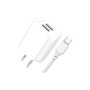 Зарядний пристрій XO L35D 2 USB 2.1A cable microUSB (XO-L35-MCR) Зарядний пристрій XO L35D 2 USB 2.1A cable microUSB (XO-L35-MCR)