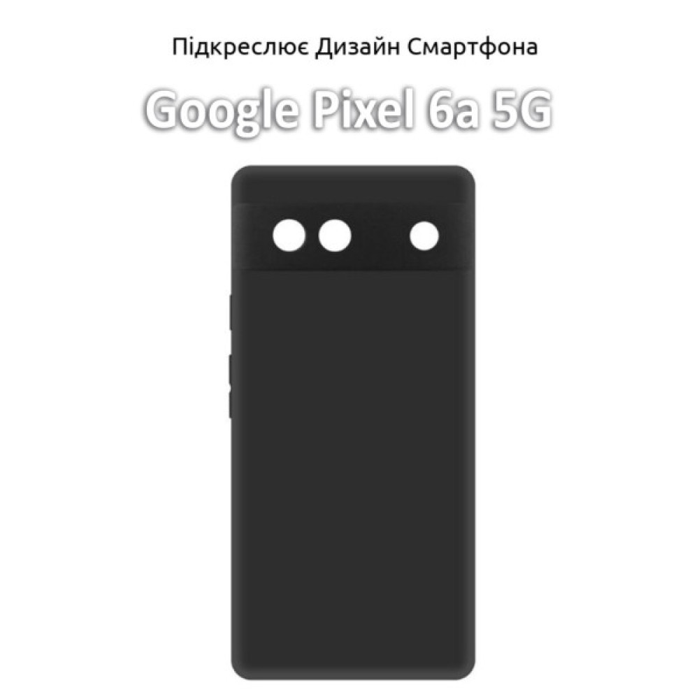 Чохол до мобільного телефона BeCover Google Pixel 6a 5G Black (709612) Чохол до мобільного телефона BeCover Google Pixel 6a 5G Black (709612)