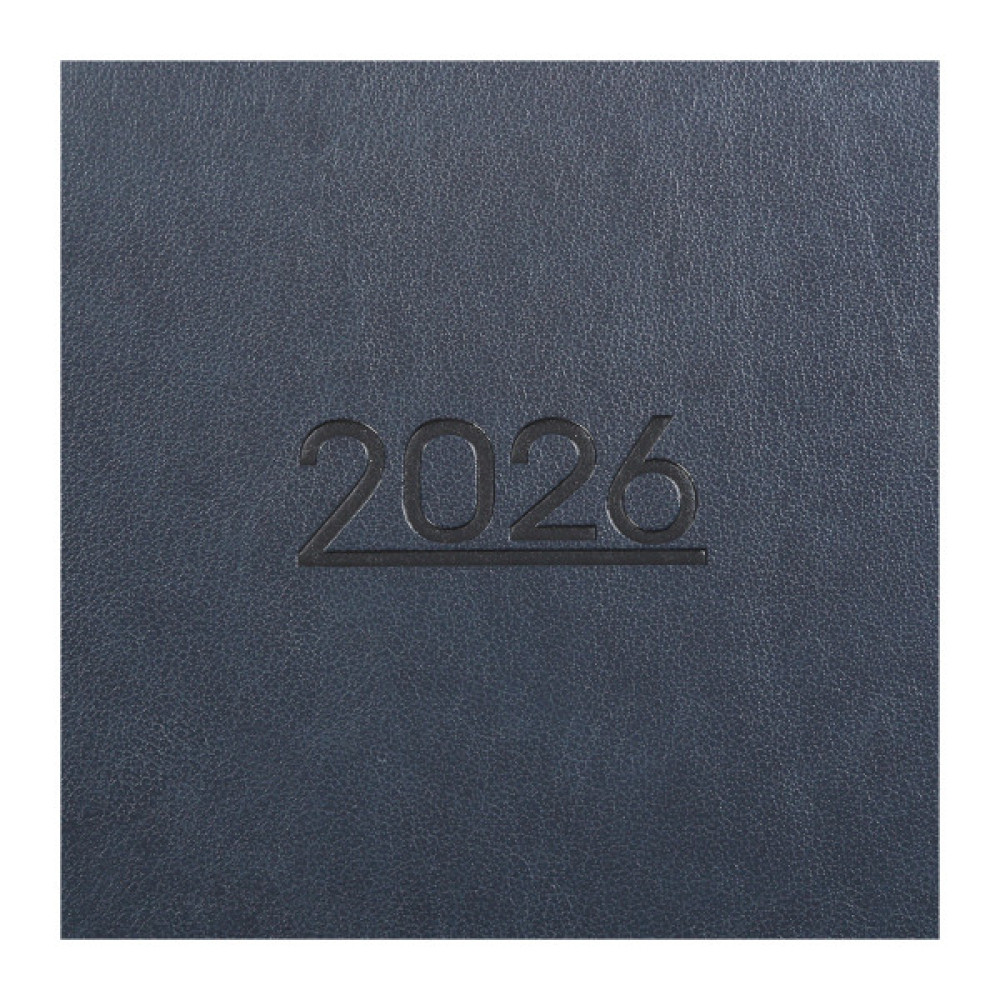 Тижневик Buromax датований 2026 PRIME, А5 темно-синій (BM.2196-03)