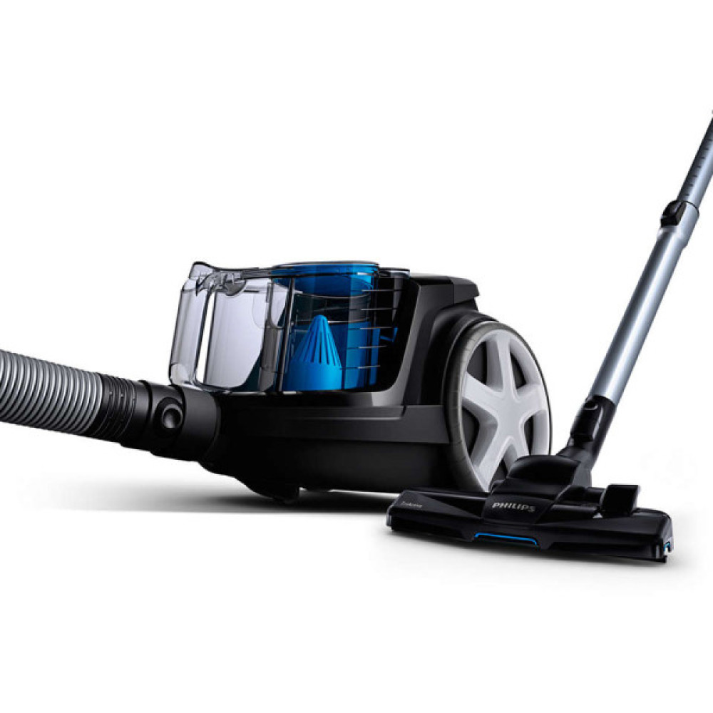 Пилосос Philips контейнерний PowerPro Compact, 900Вт, конт пил -1,5л, НЕРА13, чорний