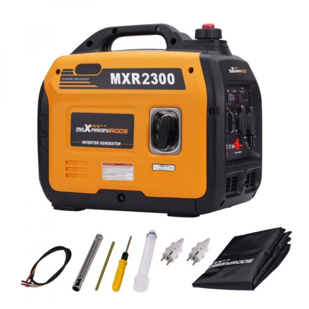 Генератор maXpeedingRODS MXR2300 інверторний (1,8 kW), 220V, 50Hz, 4л, ручний запуск (mxr2300)