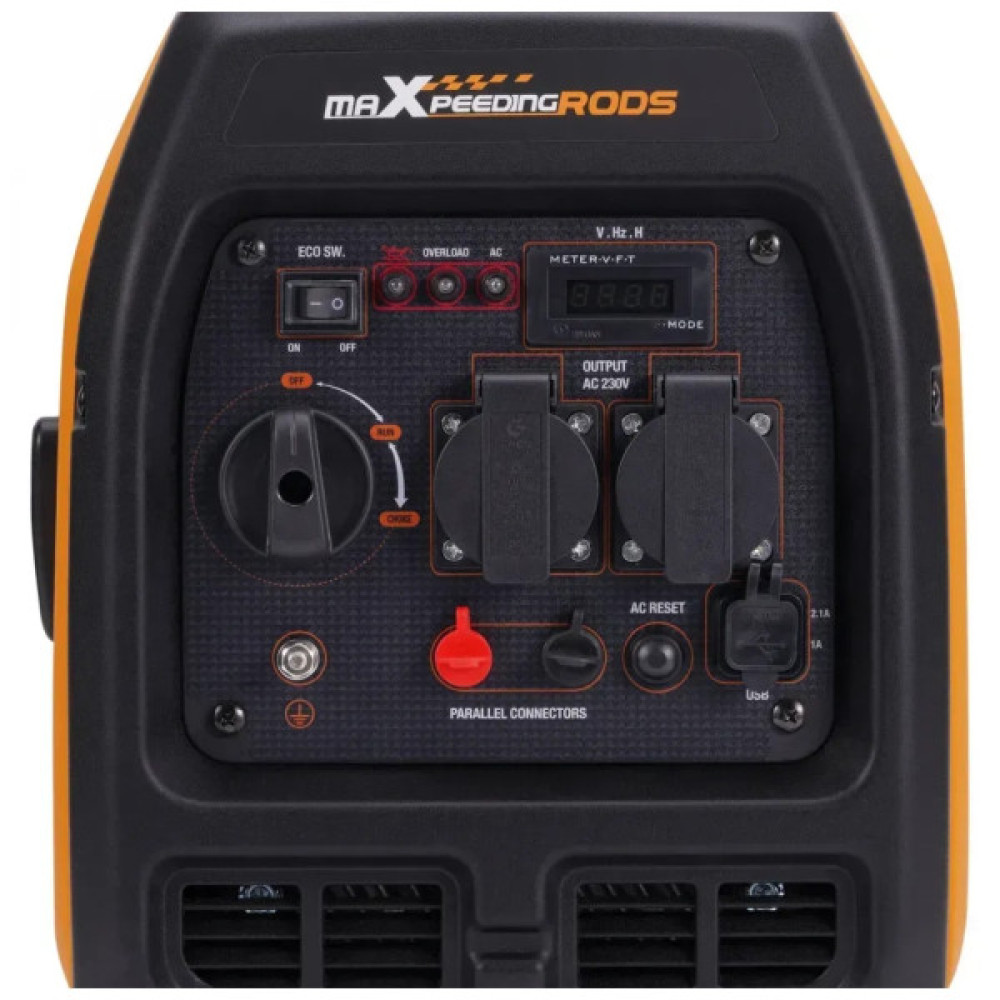 Генератор maXpeedingRODS MXR2300 інверторний (1,8 kW), 220V, 50Hz, 4л, ручний запуск (mxr2300)
