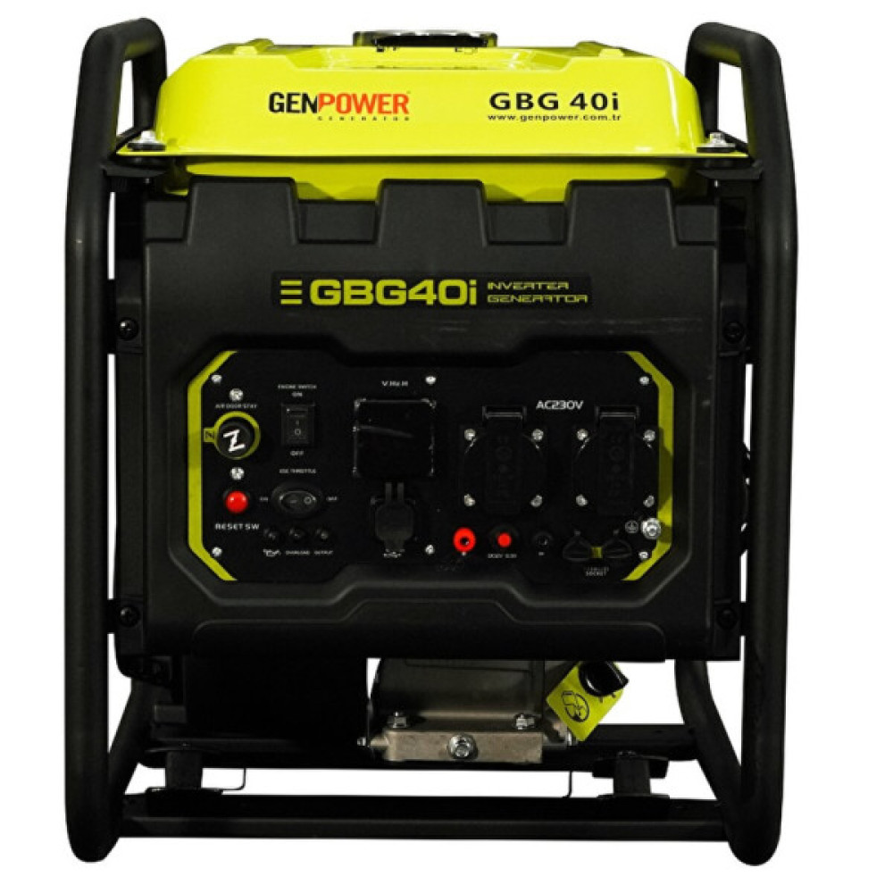Генератор GenPower інверторний GBG 40I 3.5kVA (4kVA), 230V, 50Hz, 15.0л. (GBG 40I)