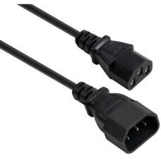 Кабель живлення C13 to C14 1.8m 0.75mm2 copper Vinga (VYPCC13141875CU)