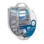 Автолампа Philips H1 WhiteVision Ultra +60%, 3700K, 2шт/блістер (12258WVUSM) Автолампа Philips H1 WhiteVision Ultra +60%, 3700K, 2шт/блістер (12258WVUSM)