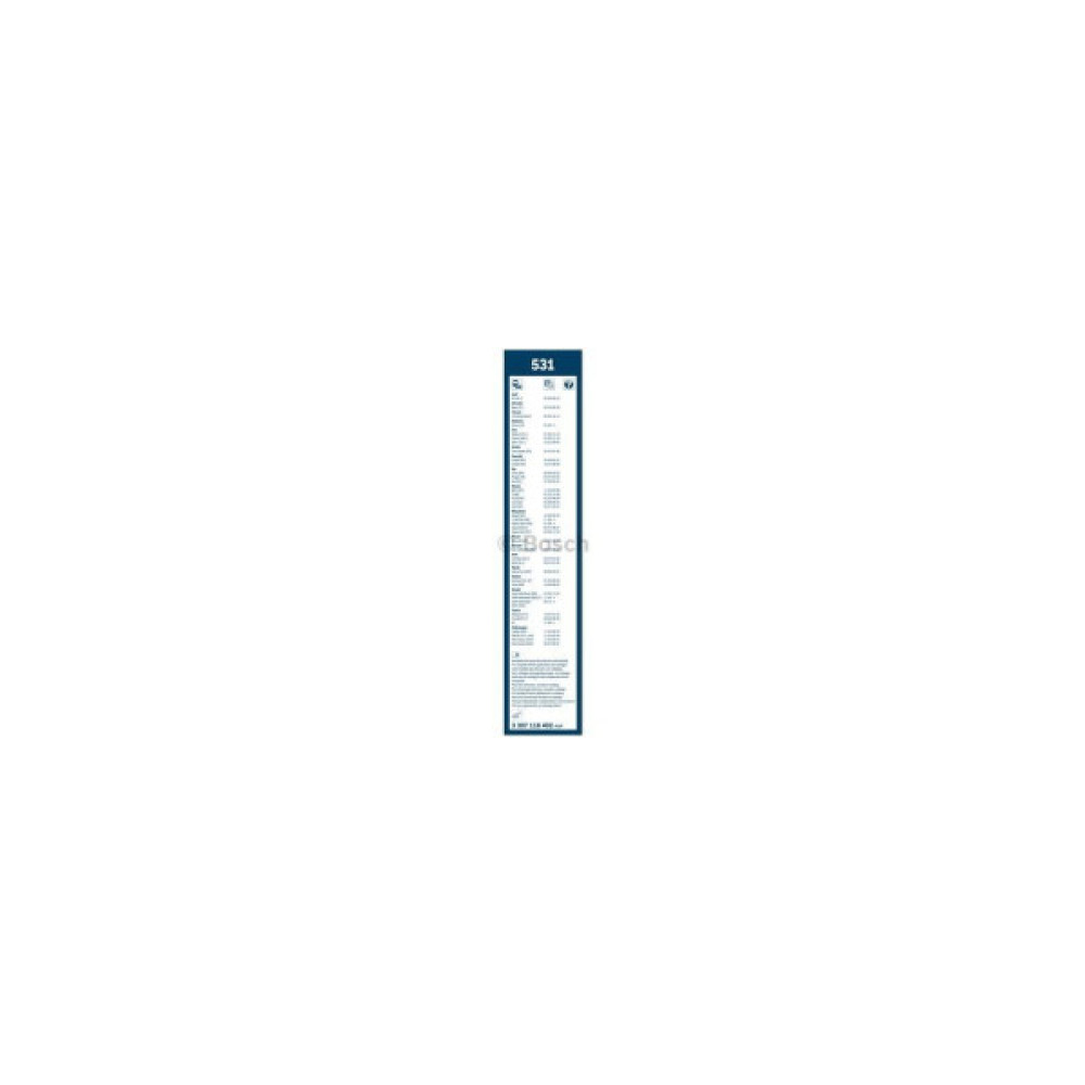 Щітка склоочисника Bosch 3 397 118 402