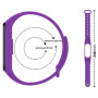 Ремінець до фітнес браслета BeCover Silicone для Xiaomi Mi Smart Band 5/6/7 Dark Purple (707654) Ремінець до фітнес браслета BeCover Silicone для Xiaomi Mi Smart Band 5/6/7 Dark Purple (707654)