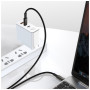 Дата кабель USB-C to USB-C 2.0m 100W black Baseus (CATWJ-A01) Дата кабель USB-C to USB-C 2.0m 100W black Baseus (CATWJ-A01)