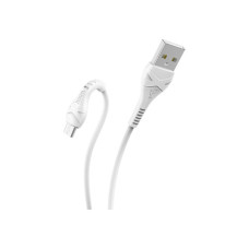 Дата кабель USB 2.0 AM to Micro 5P 1.0m 2.4A PVC X37 white HOCO (6931474710505) Дата кабель USB 2.0 AM to Micro 5P 1.0m 2.4A PVC X37 white HOCO (6931474710505)