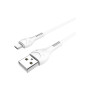Дата кабель USB 2.0 AM to Micro 5P 1.0m 2.4A PVC X37 white HOCO (6931474710505) Дата кабель USB 2.0 AM to Micro 5P 1.0m 2.4A PVC X37 white HOCO (6931474710505)