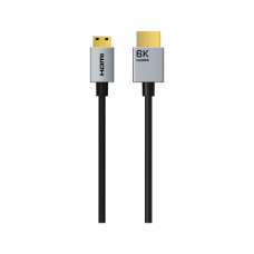 Кабель мультимедійний HDMI mini M to HDMI M 0.5m 8K60Hz Cabletime (CA915859) Кабель мультимедійний HDMI mini M to HDMI M 0.5m 8K60Hz Cabletime (CA915859)