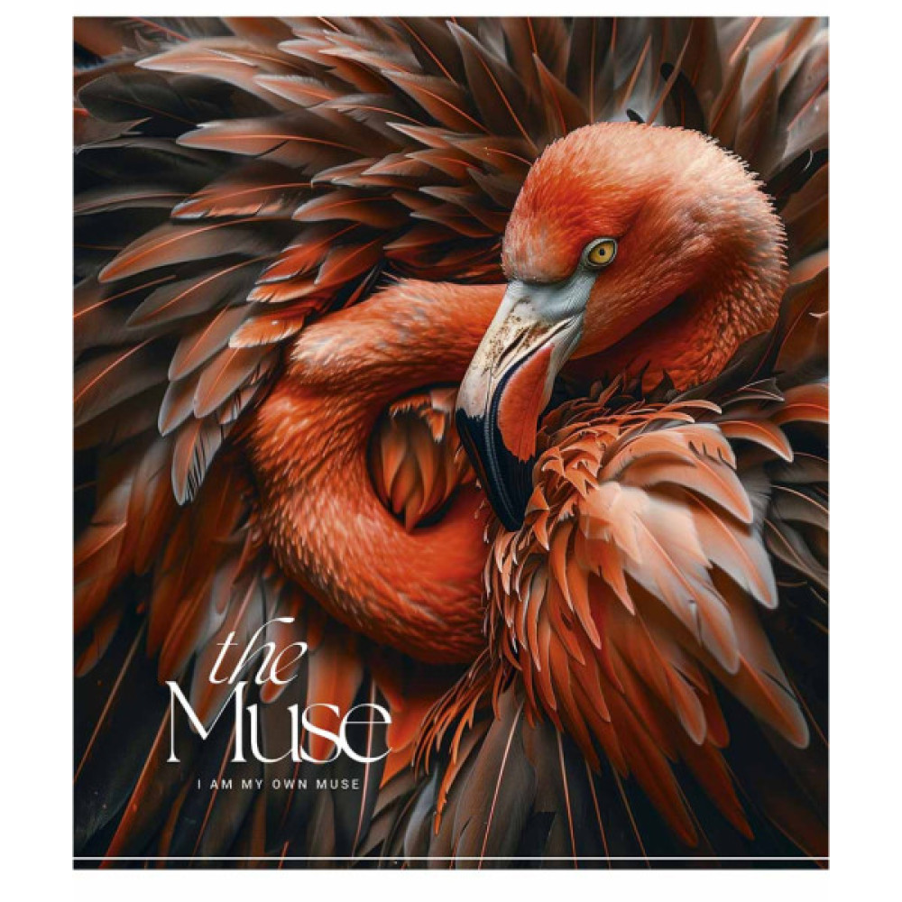 Зошит Школярик THE MUSE 48 аркушів клітинка (048-3444K)