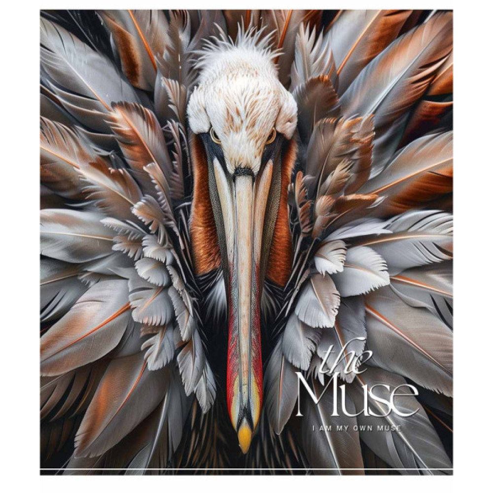 Зошит Школярик THE MUSE 48 аркушів клітинка (048-3444K)