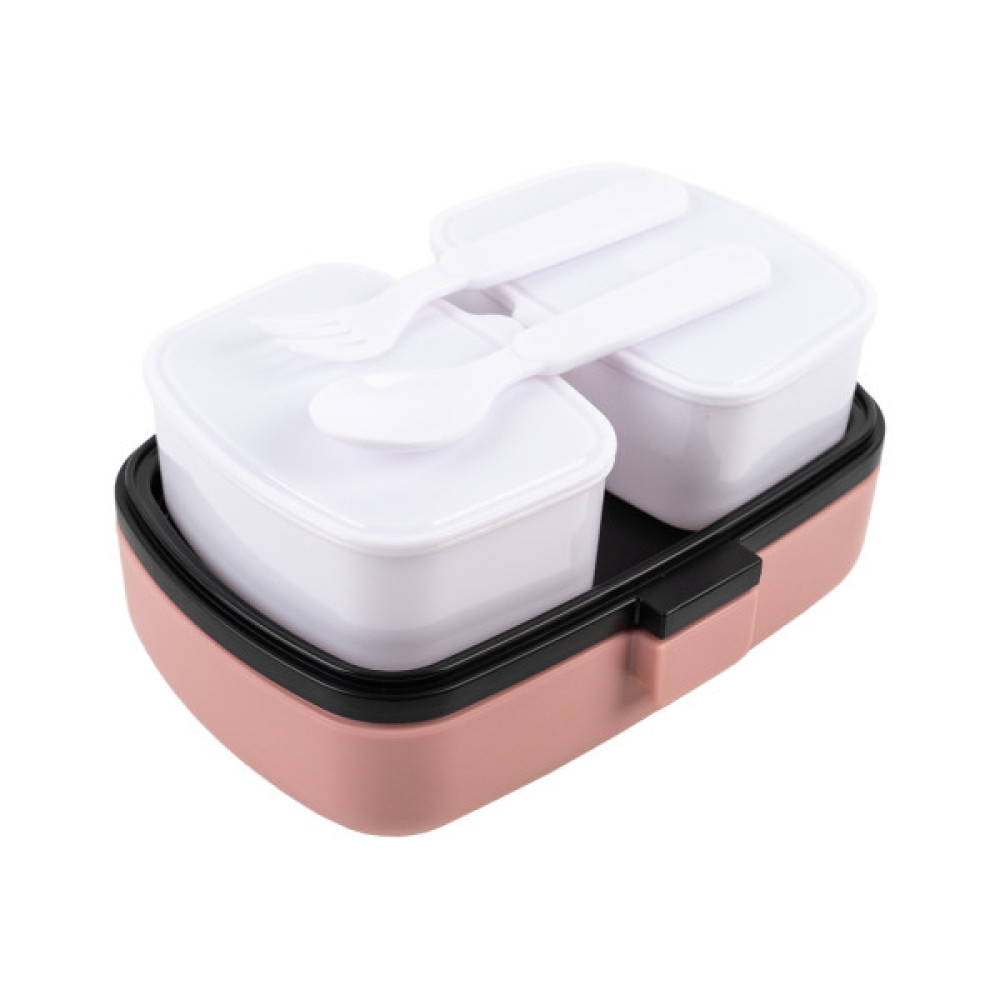 Ланч-бокс дитячий Kite з наповненням 1150 мл, рожевий (K23-180-1)