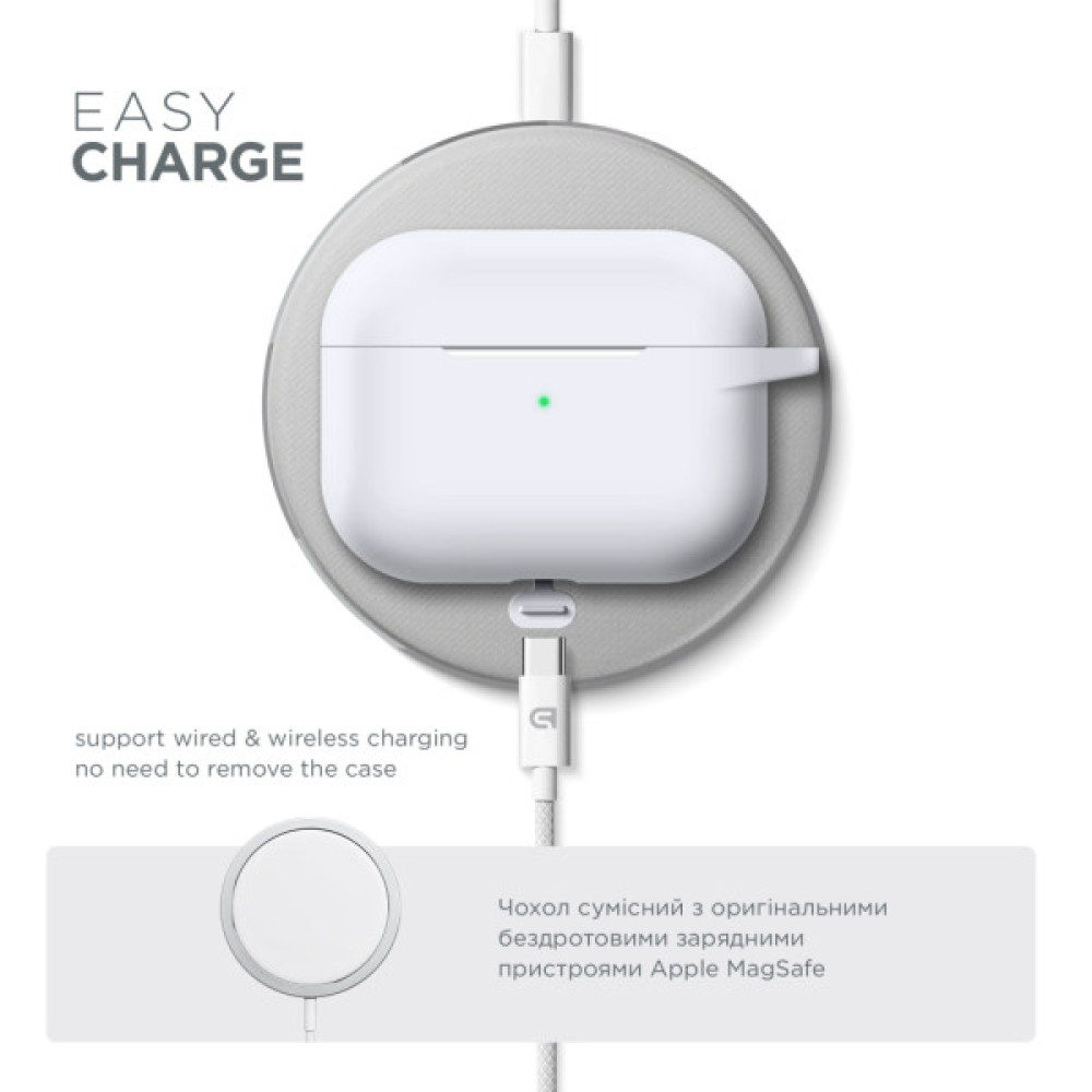 Чохол для навушників Armorstandart Hang Case For Apple Airpods Pro White (ARM56071)