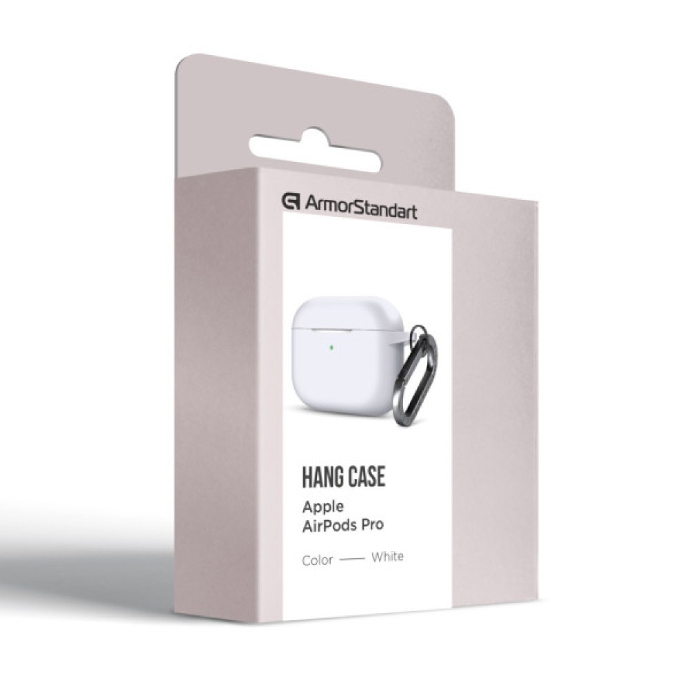 Чохол для навушників Armorstandart Hang Case For Apple Airpods Pro White (ARM56071)