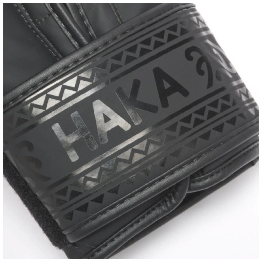 Боксерські рукавички Leone GN329 Haka Black 12 oz (GN329_Black_12oz)