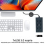 Концентратор Promate USB Hub 7 ports ezhub-7.grey (ezhub-7.grey) Концентратор Promate USB Hub 7 ports ezhub-7.grey (ezhub-7.grey)