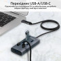 Концентратор Promate USB Hub 7 ports ezhub-7.grey (ezhub-7.grey) Концентратор Promate USB Hub 7 ports ezhub-7.grey (ezhub-7.grey)