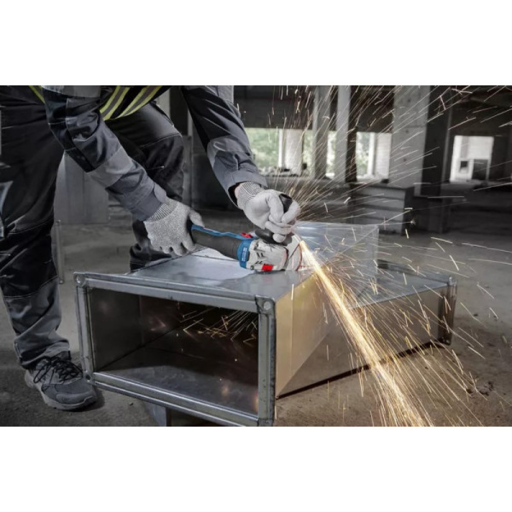 Шліфмашина кутова акумуляторна Bosch Professional GWS 18V-8 125мм 18В 1x4А·год 0-11000об·хв 1.6кг кейс ЗП GAL 18V-40