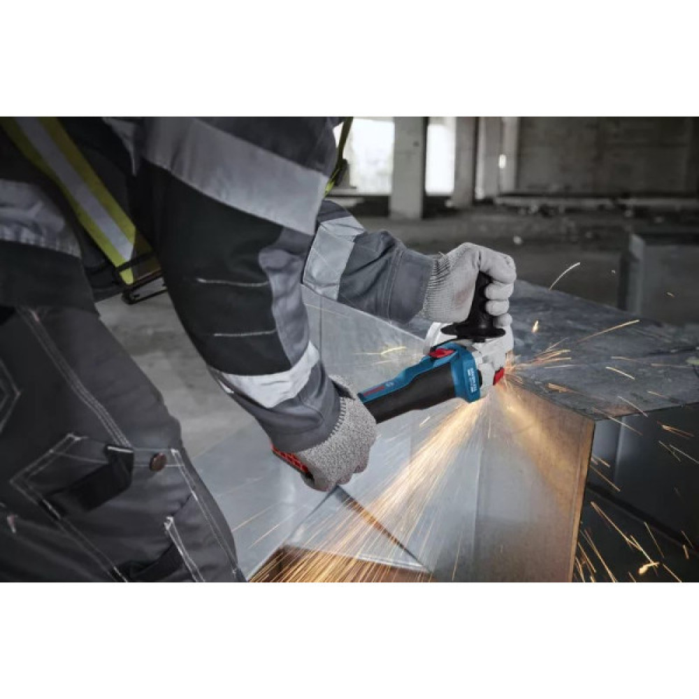 Шліфмашина кутова акумуляторна Bosch Professional GWS 18V-8 125мм 18В 1x4А·год 0-11000об·хв 1.6кг кейс ЗП GAL 18V-40