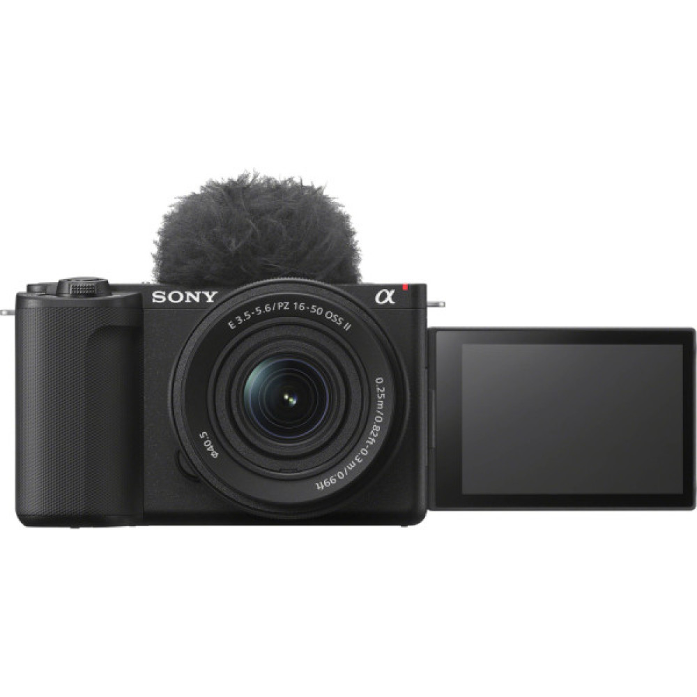 Цифровий фотоапарат Sony Alpha ZV-E10M2 kit 16-50mm Black (ZVE10M2KB.CEC)